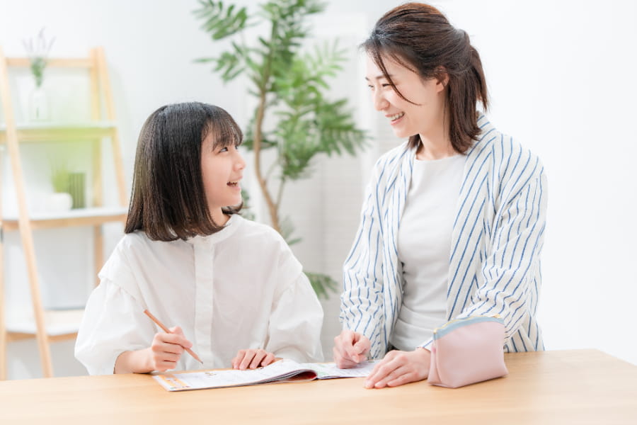 宿題と学習管理シート