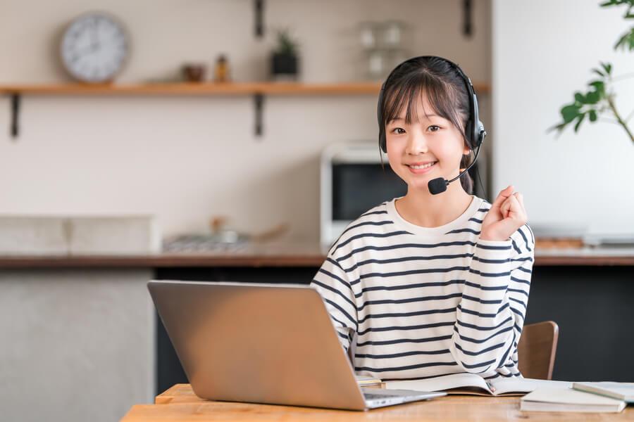 自宅で完結するオンライン受講