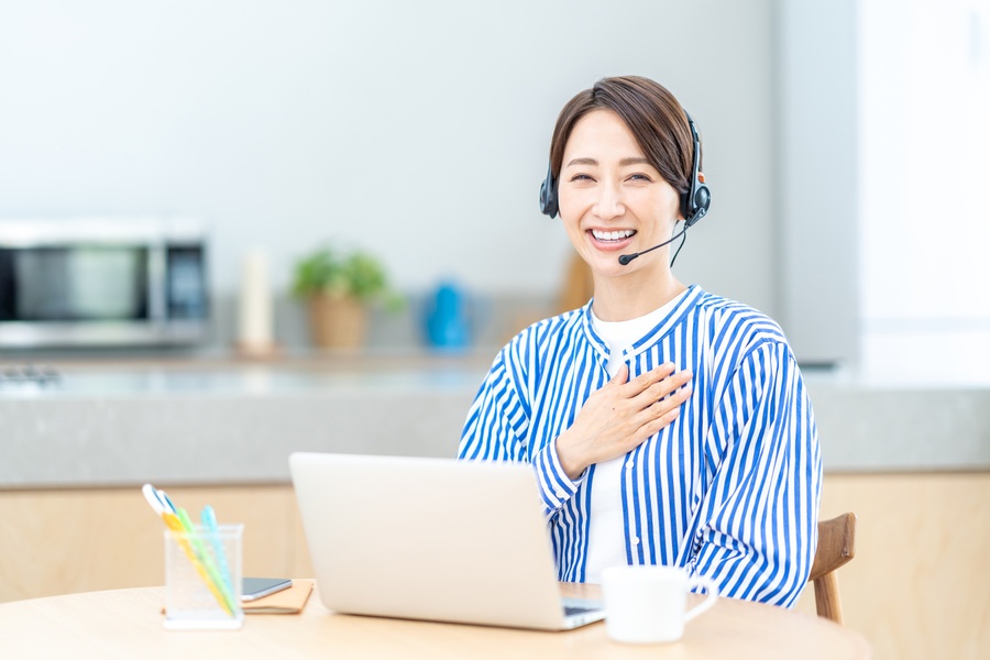 日本人講師の伴走型レッスン